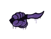 Sealed Graffiti | Backstab (Monster Purple) image