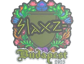 Sticker | slaxz- (Embroidered) | Budapest 2025 image