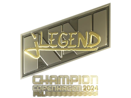 Sticker | jL (Gold, Champion) | Copenhagen 2024 image