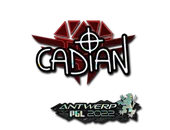 Sticker | cadiaN (Glitter) | Antwerp 2022 image