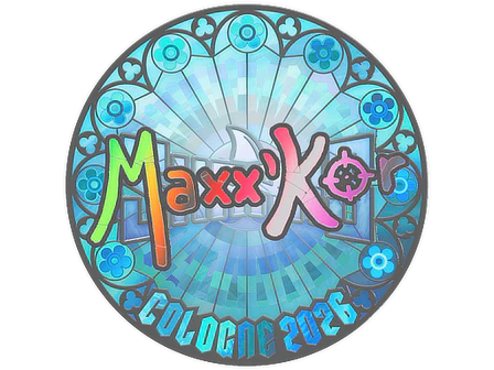 Sticker | maxxkor (Holo) | Cologne 2026 image