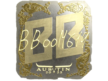 Sticker | Boombl4 (Gold) | Austin 2025 image