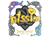 Sticker | n1ssim (Holo) | Austin 2025 image