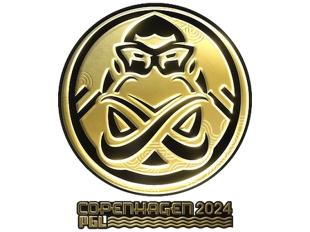 Sticker | ENCE (Gold) | Copenhagen 2024 image