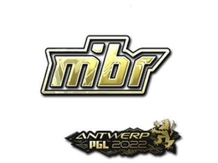 Sticker | MIBR (Gold) | Antwerp 2022 image