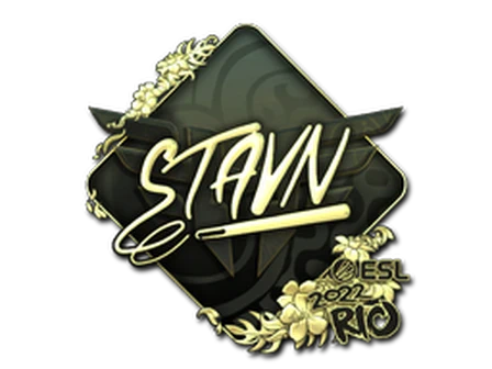 Sticker | stavn (Gold) | Rio 2022 image