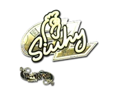 Sticker | siuhy (Gold) | Paris 2023 image