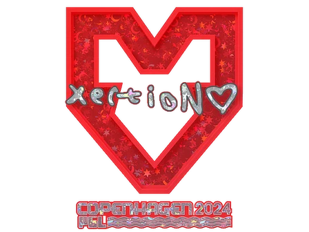 Sticker | xertioN (Glitter) | Copenhagen 2024 image