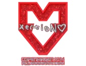 Sticker | xertioN (Glitter) | Copenhagen 2024 image