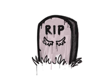 Sealed Graffiti | Tombstone (War Pig Pink) image