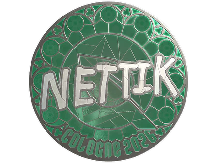 Sticker | nettik (Foil) | Cologne 2026 image
