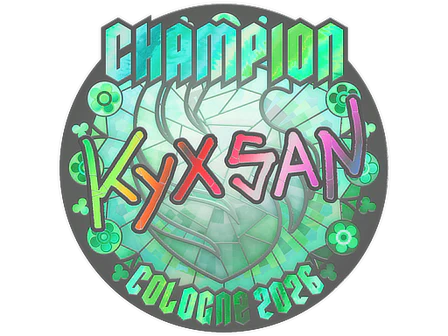 Sticker | kyxsan (Holo, Champion) | Cologne 2026 image