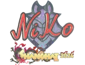 Sticker | NiKo (Holo) | Shanghai 2024 image