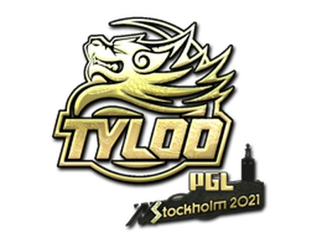 Sticker | Tyloo (Gold) | Stockholm 2021 image