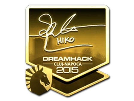 Sticker | Hiko (Gold) | Cluj-Napoca 2015 image