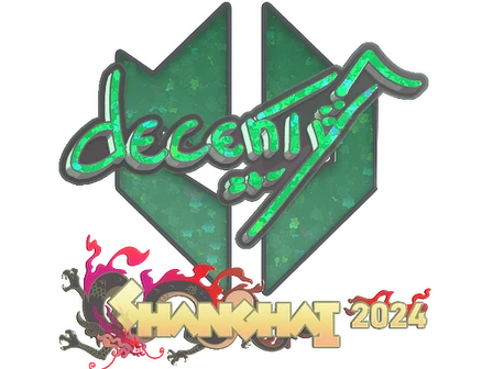 Sticker | decenty (Glitter) | Shanghai 2024 image
