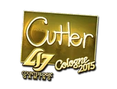 Sticker | reltuC (Gold) | Cologne 2015 image