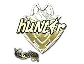Sticker | huNter- (Gold) | Paris 2023 image