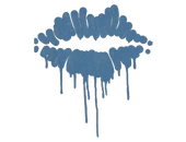 Sealed Graffiti | Kiss (Monarch Blue) image