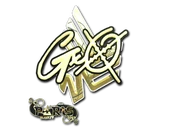 Sticker | gxx- (Gold) | Paris 2023 image