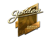 Sticker | Golden (Gold) | Boston 2018 image