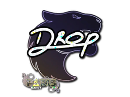 Sticker | drop (Glitter) | Paris 2023 image