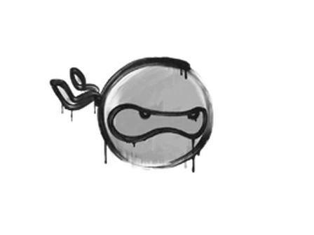 Sealed Graffiti | Ninja (Shark White) image