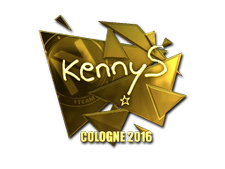 Sticker | kennyS (Gold) | Cologne 2016 image