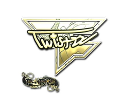 Sticker | Twistzz (Gold) | Paris 2023 image