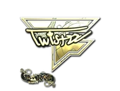 Sticker | Twistzz (Gold) | Paris 2023 image