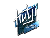 Sticker | hutji (Foil) | Boston 2018 image