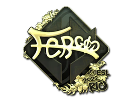 Sticker | fer (Gold) | Rio 2022 image