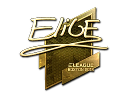Sticker | EliGE (Gold) | Boston 2018 image