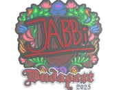Sticker | jabbi (Embroidered) | Budapest 2025 image