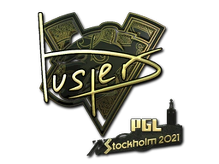 Sticker | buster (Gold) | Stockholm 2021 image
