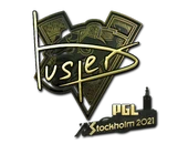 Sticker | buster (Gold) | Stockholm 2021 image