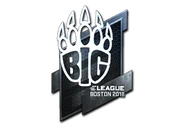 Sticker | BIG (Foil) | Boston 2018 image
