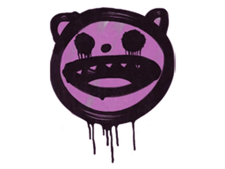 Sealed Graffiti | Happy Cat (Bazooka Pink) image