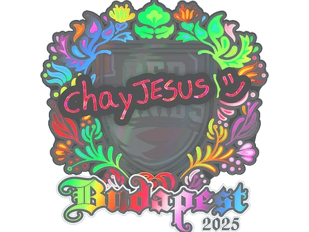 Sticker | chayJESUS (Holo) | Budapest 2025 image