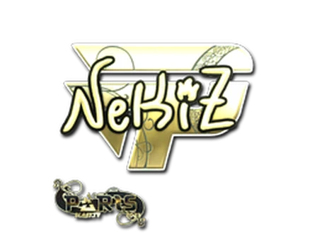 Sticker | NEKiZ (Gold) | Paris 2023 image