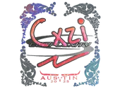 Sticker | Cxzi (Holo) | Austin 2025 image