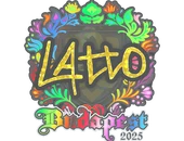 Sticker | latto (Holo) | Budapest 2025 image