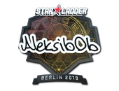 Sticker | Aleksib (Foil) | Berlin 2019 image