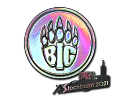 Sticker | BIG (Holo) | Stockholm 2021 image