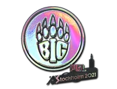 Sticker | BIG (Holo) | Stockholm 2021 image