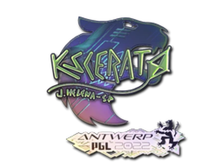 Sticker | KSCERATO (Holo) | Antwerp 2022 image