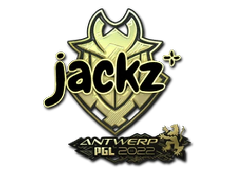 Sticker | JaCkz (Gold) | Antwerp 2022 image