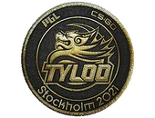 Patch | Tyloo (Gold) | Stockholm 2021 image