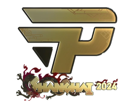 Sticker | paiN Gaming (Gold) | Shanghai 2024 image