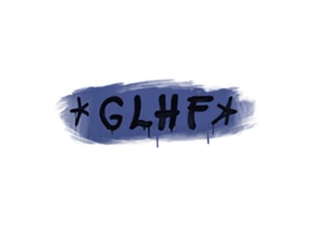 Sealed Graffiti | GLHF (SWAT Blue) image